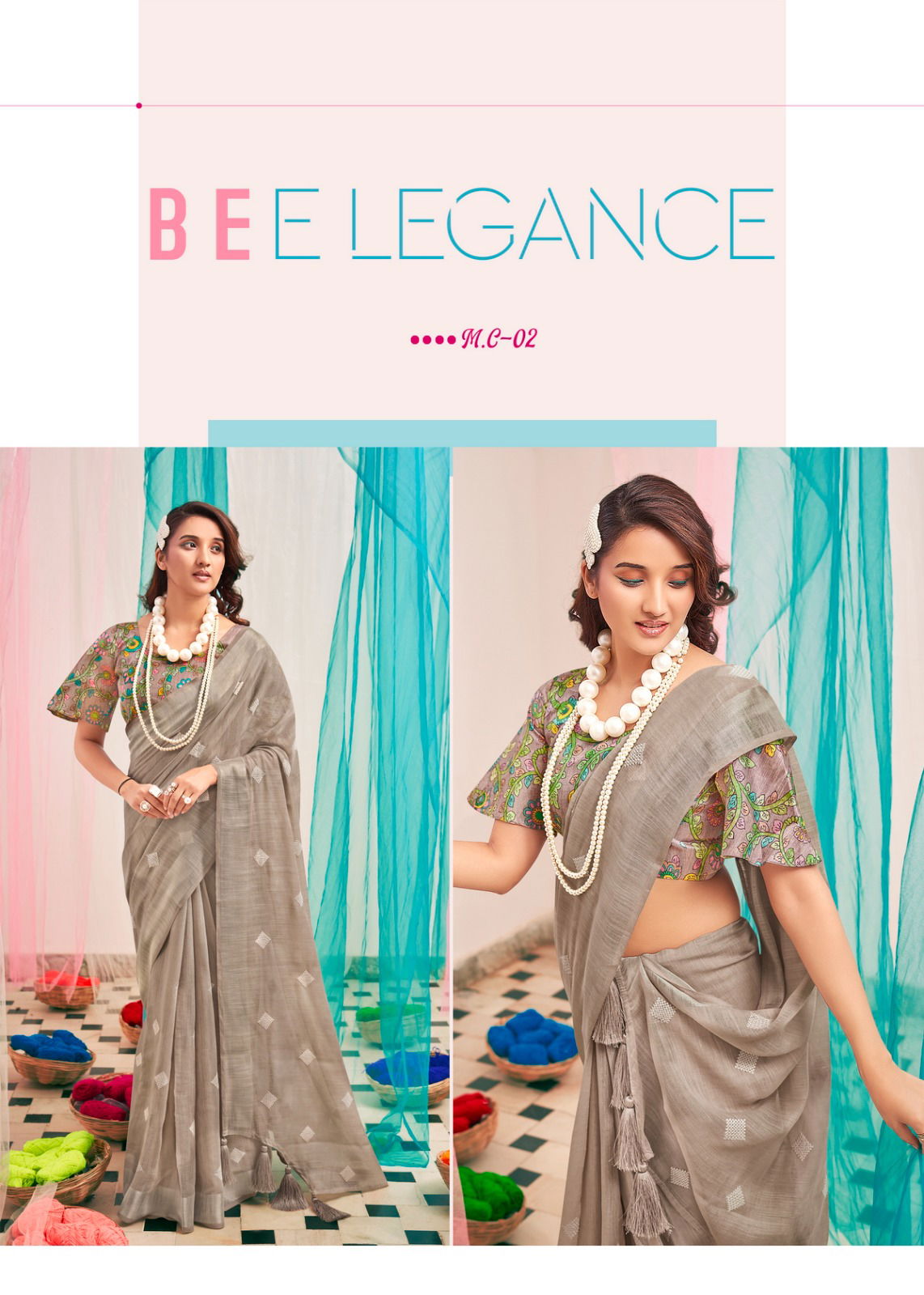 Shreyans Mashroo Designer Sarees Catalog
